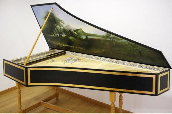 Flemish harpsichord, Ruckers, 1638