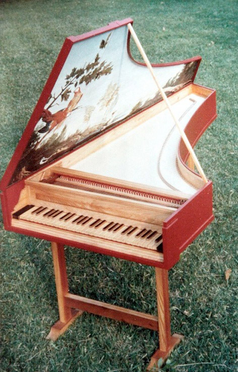 Italian harpsichord, G. B. Giusti, 1681-2